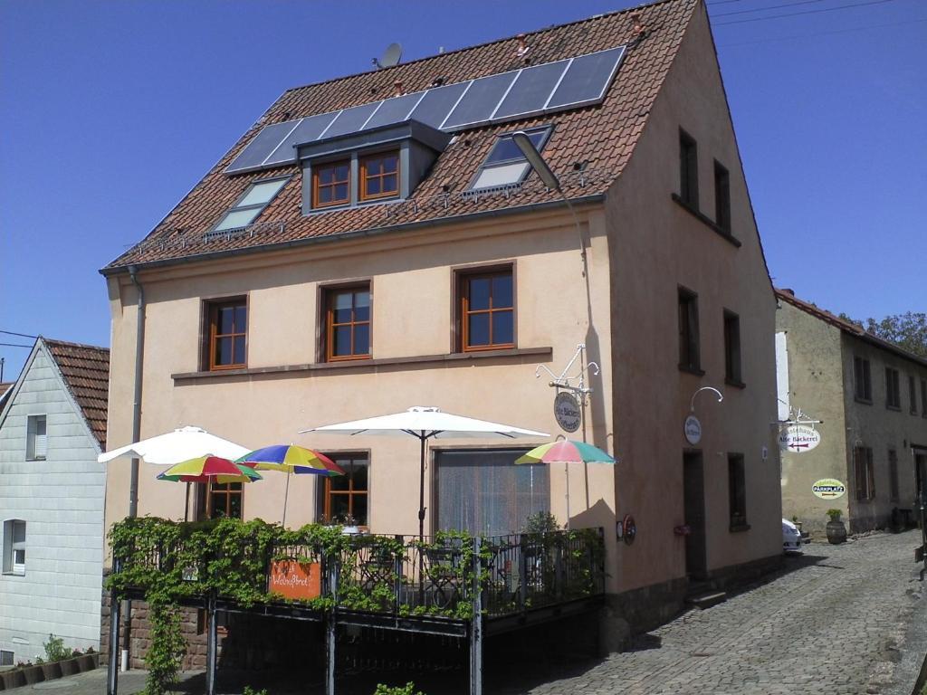 Gaestehaus 'Alte Baeckerei' Kaffeehaus Großbundenbach Exteriér fotografie