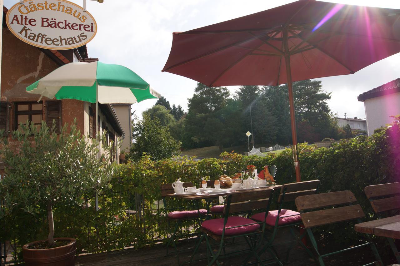 Gaestehaus 'Alte Baeckerei' Kaffeehaus Großbundenbach Exteriér fotografie